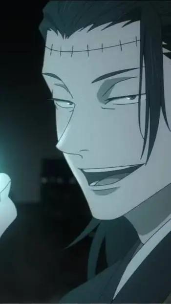 ai character: KENJAKU (JJK) background