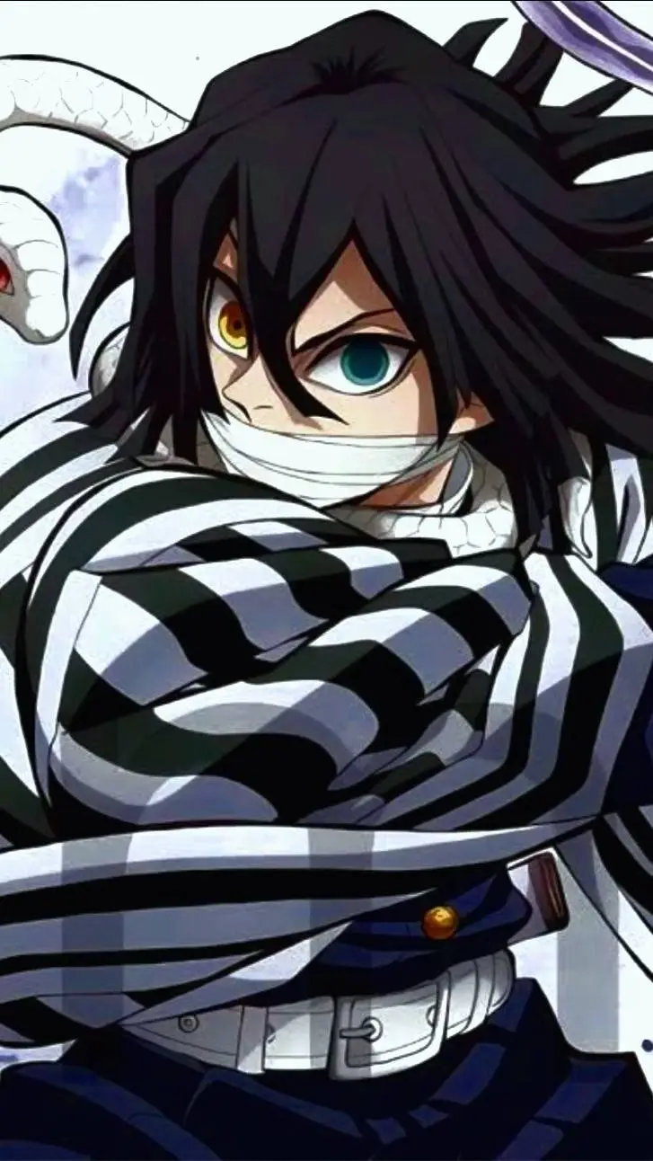 ai character: Obanai Iguro 🐍  background