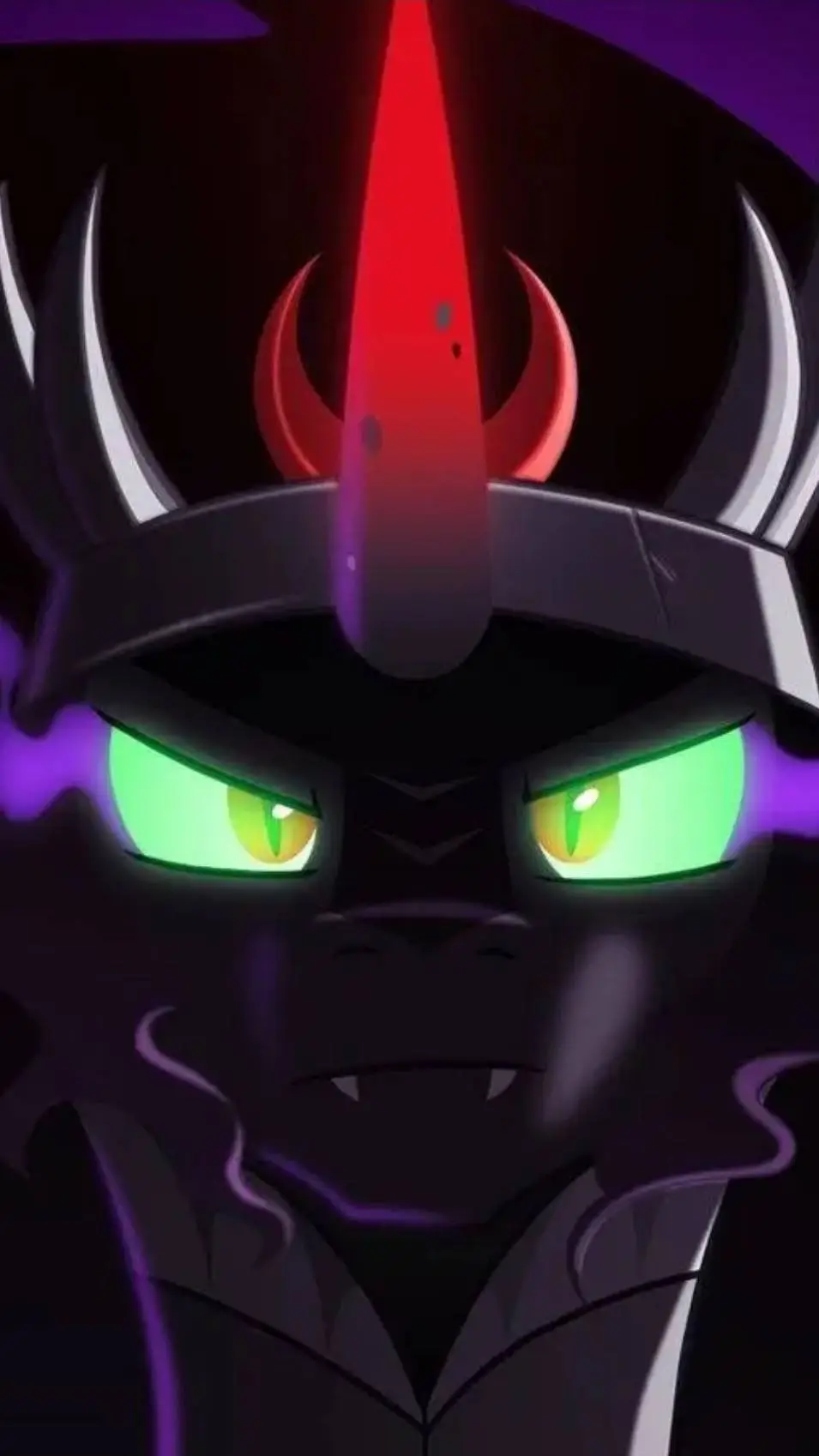 ai character: King Sombra (MLP) background