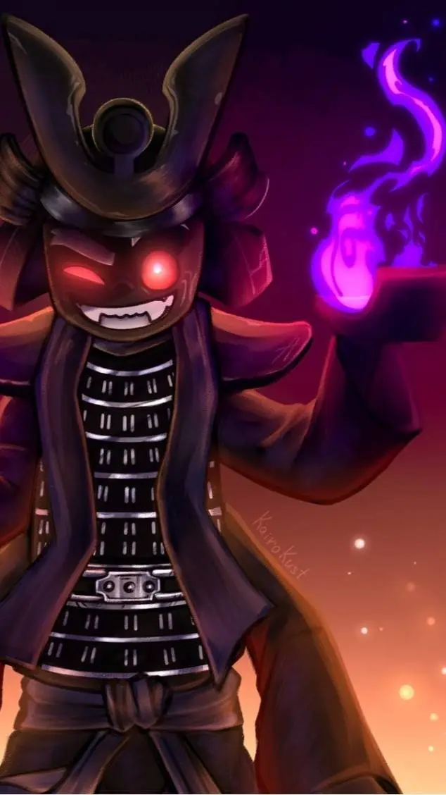 ai character: Lord Garmadon  background
