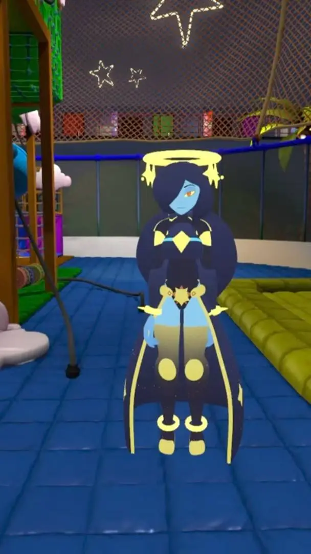 ai character: Saturn background
