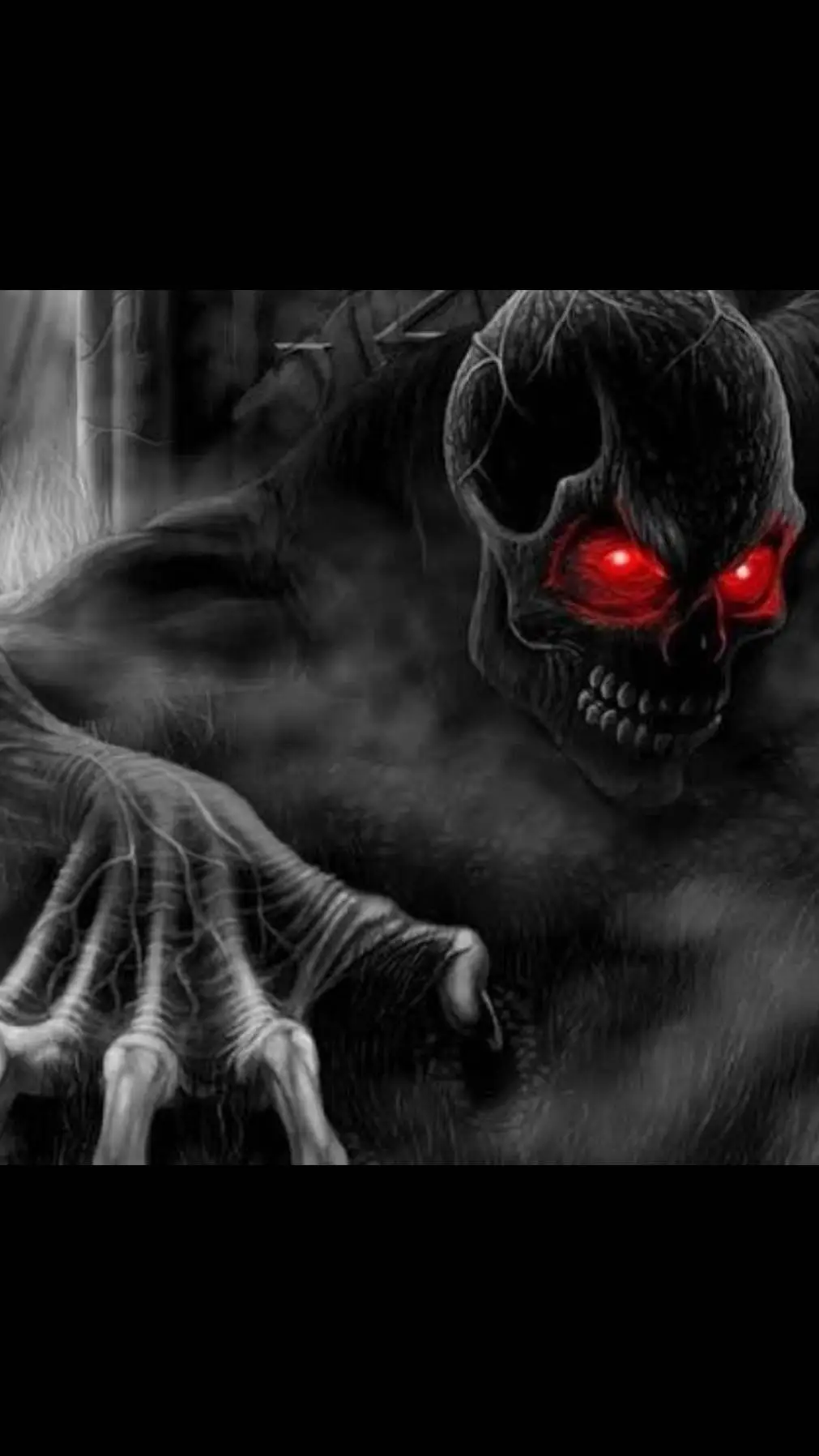 ai character: Giant Skeleton background