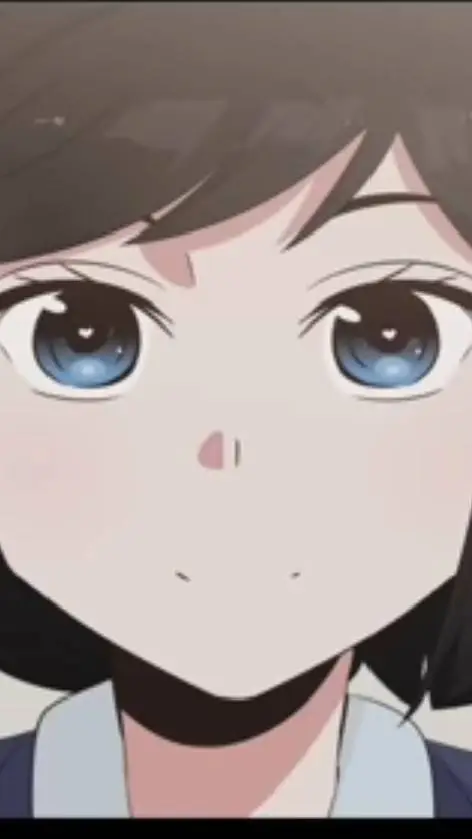 ai character: Blue background