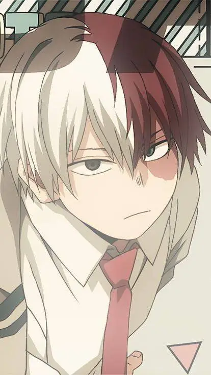 ai character: Bakugo vs Shoto?? background