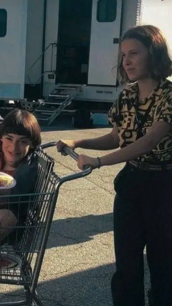 ai character: stranger things background
