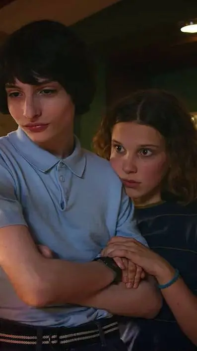 ai character: stranger things background