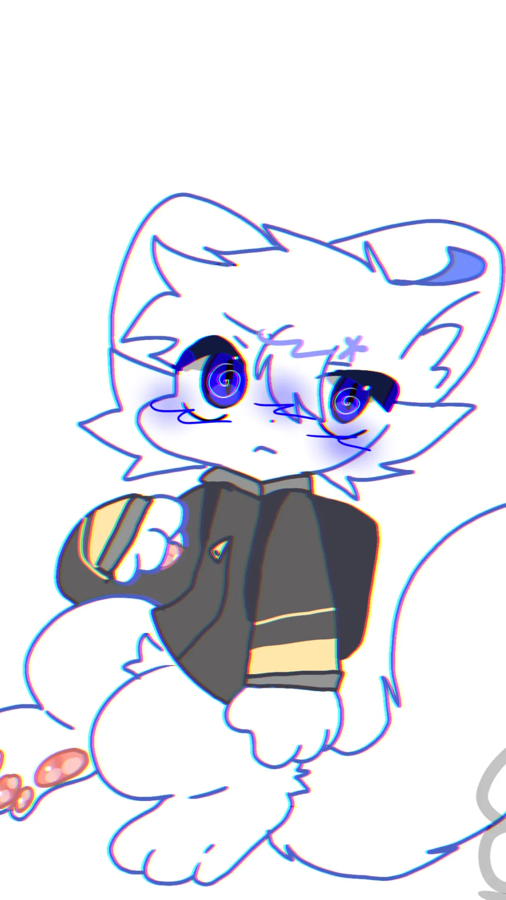 ai character: Ampm-あくむで、 background