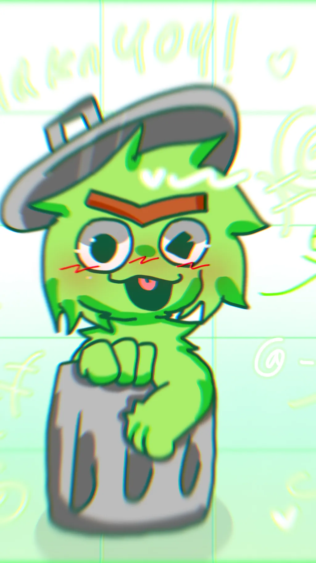 ai character: Oscar the crouch  background