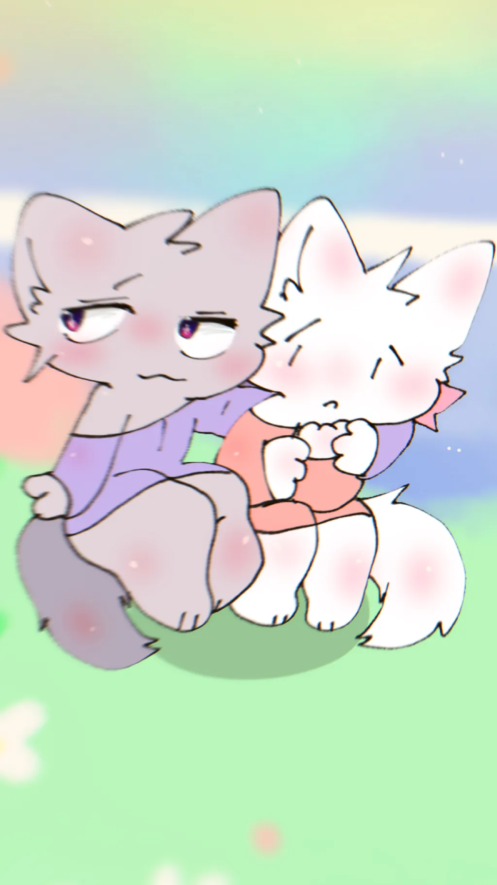 ai character: Girl kisser. background