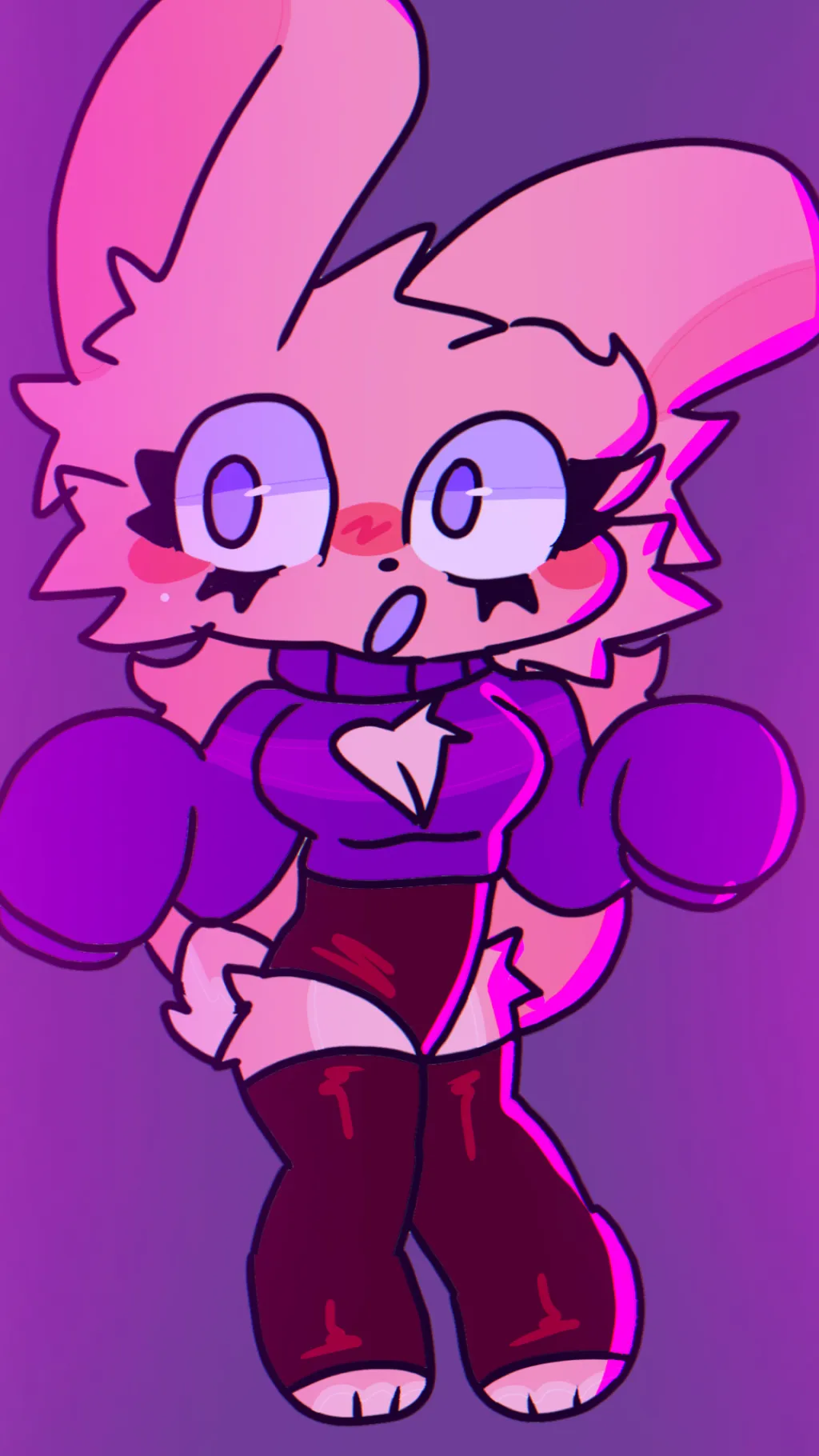 ai character: Rox  background