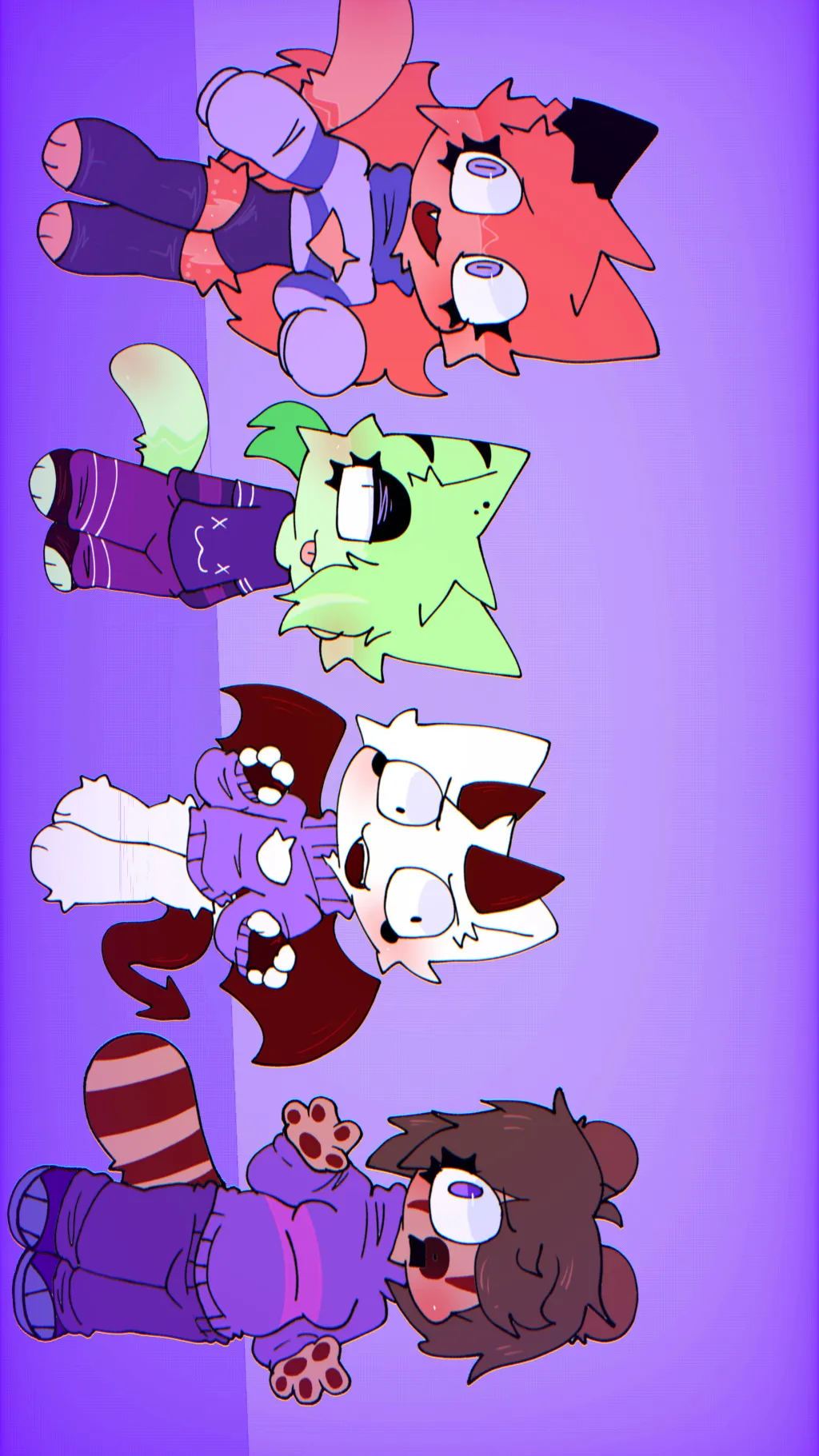 ai character: Kitty  background