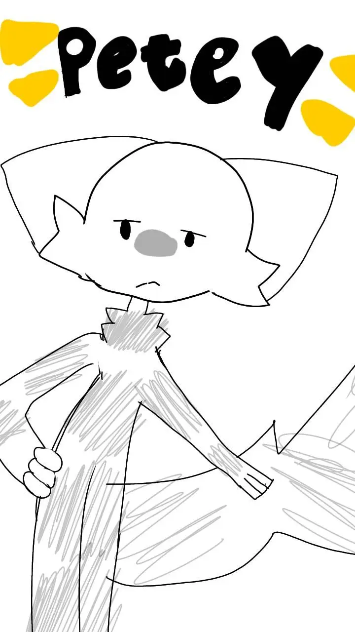 ai character: dogman x petey  background