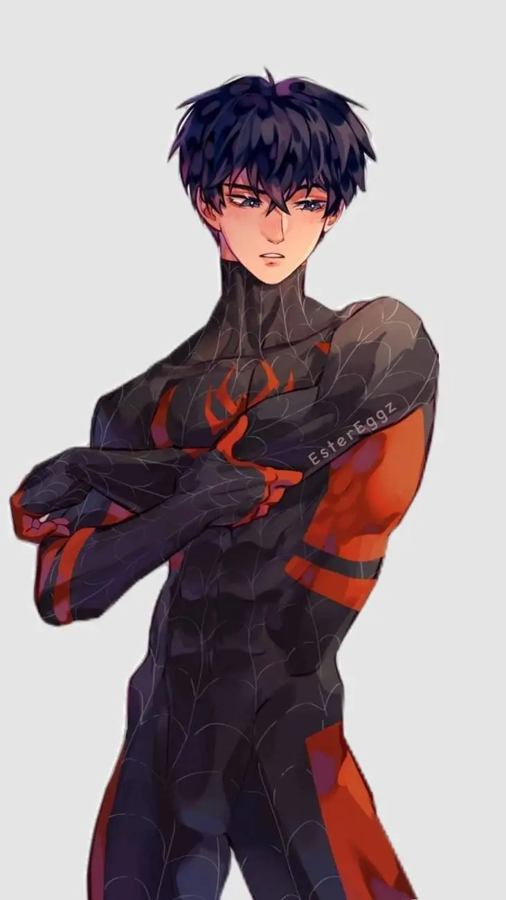 ai character: spider Daddy background