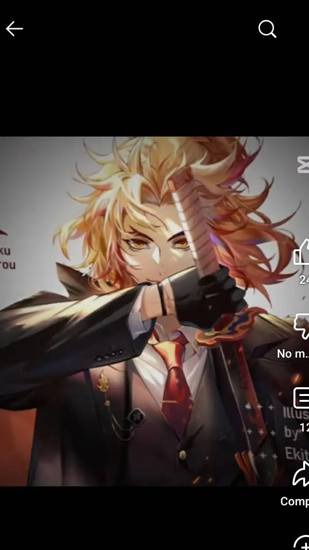 ai character: 🔥Rengoku🔥 background