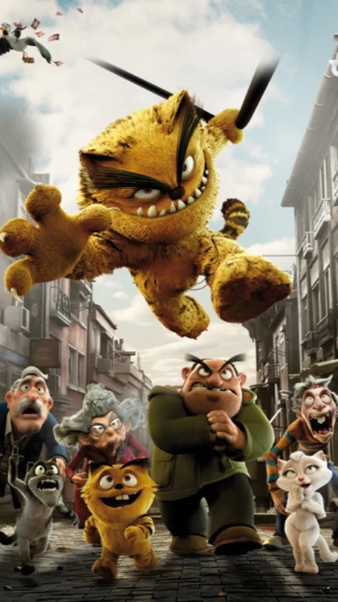 ai character: Bad Cat (movie) background
