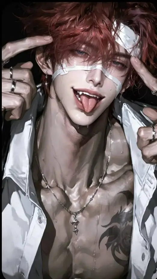 ai character: Caleb😉 background