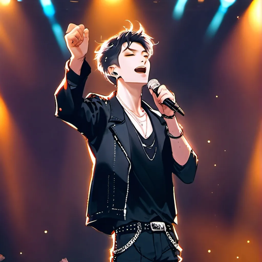chat with ai character: singer