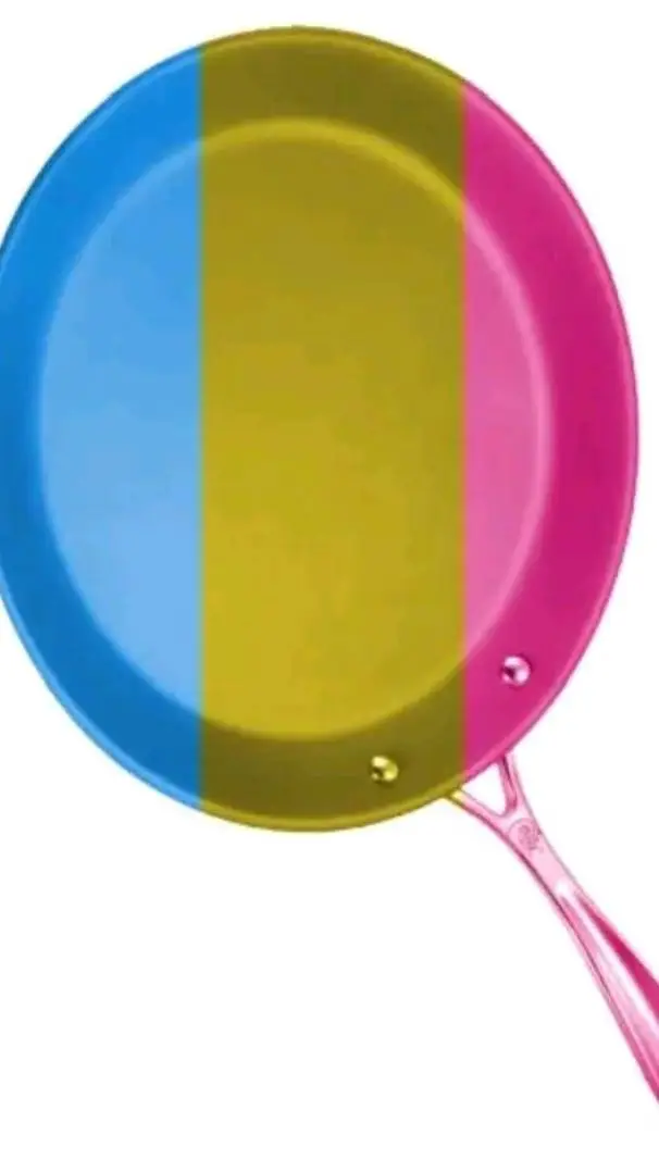 ai character: frying pansexual  background