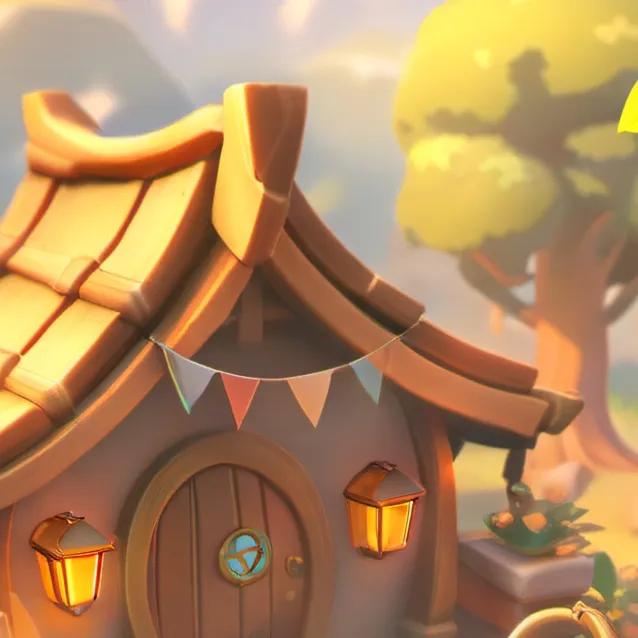 chat with ai character: Dandy's world.