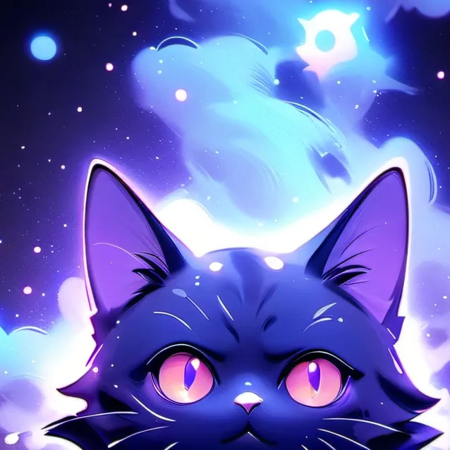 chat with ai character: Cat galaxy
