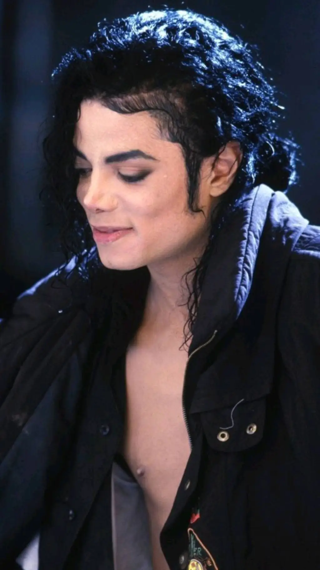 ai character: Michael Jackson  background