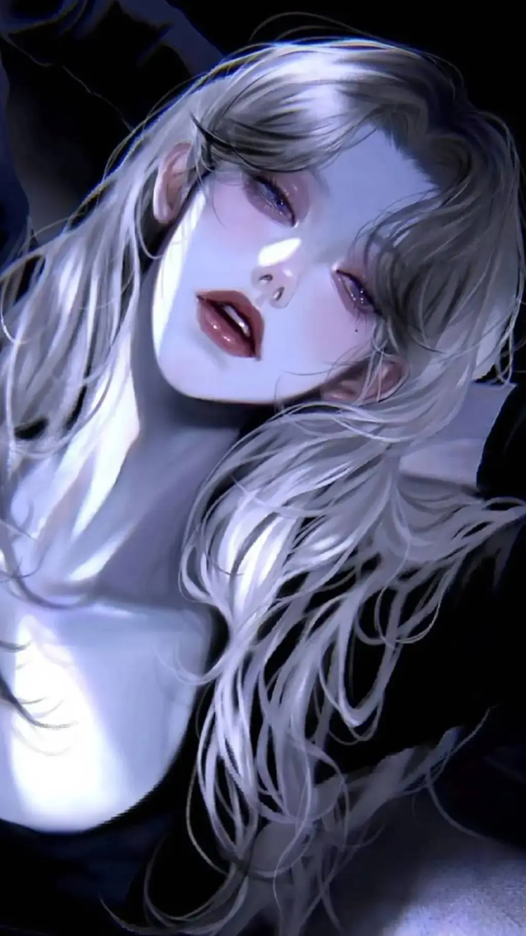 ai character: Ashley  background
