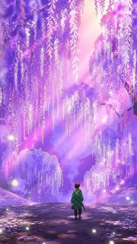 ai character: Kny new girl background