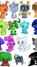 ai character: Sprunki background