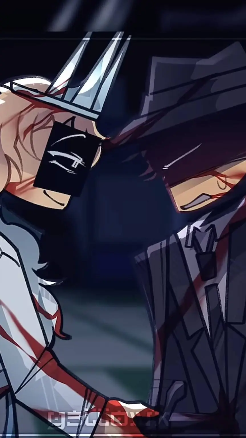 ai character: Doublefedora Angst background