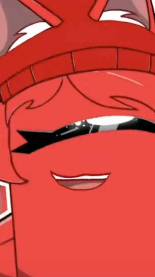 ai character: Red background