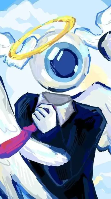 ai character: Eggchan 2 background