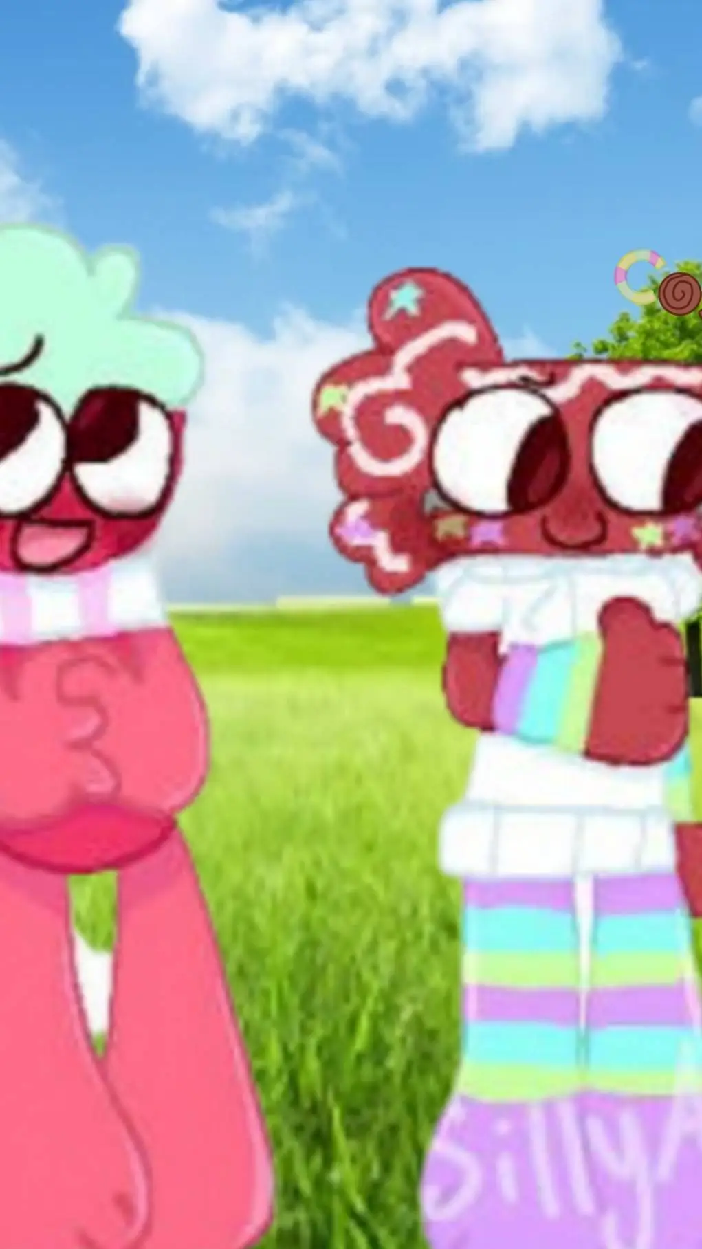 ai character: ★Fruitcake★ background