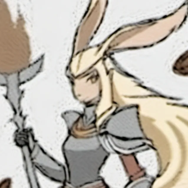 chat with ai character: coneja guerrera
