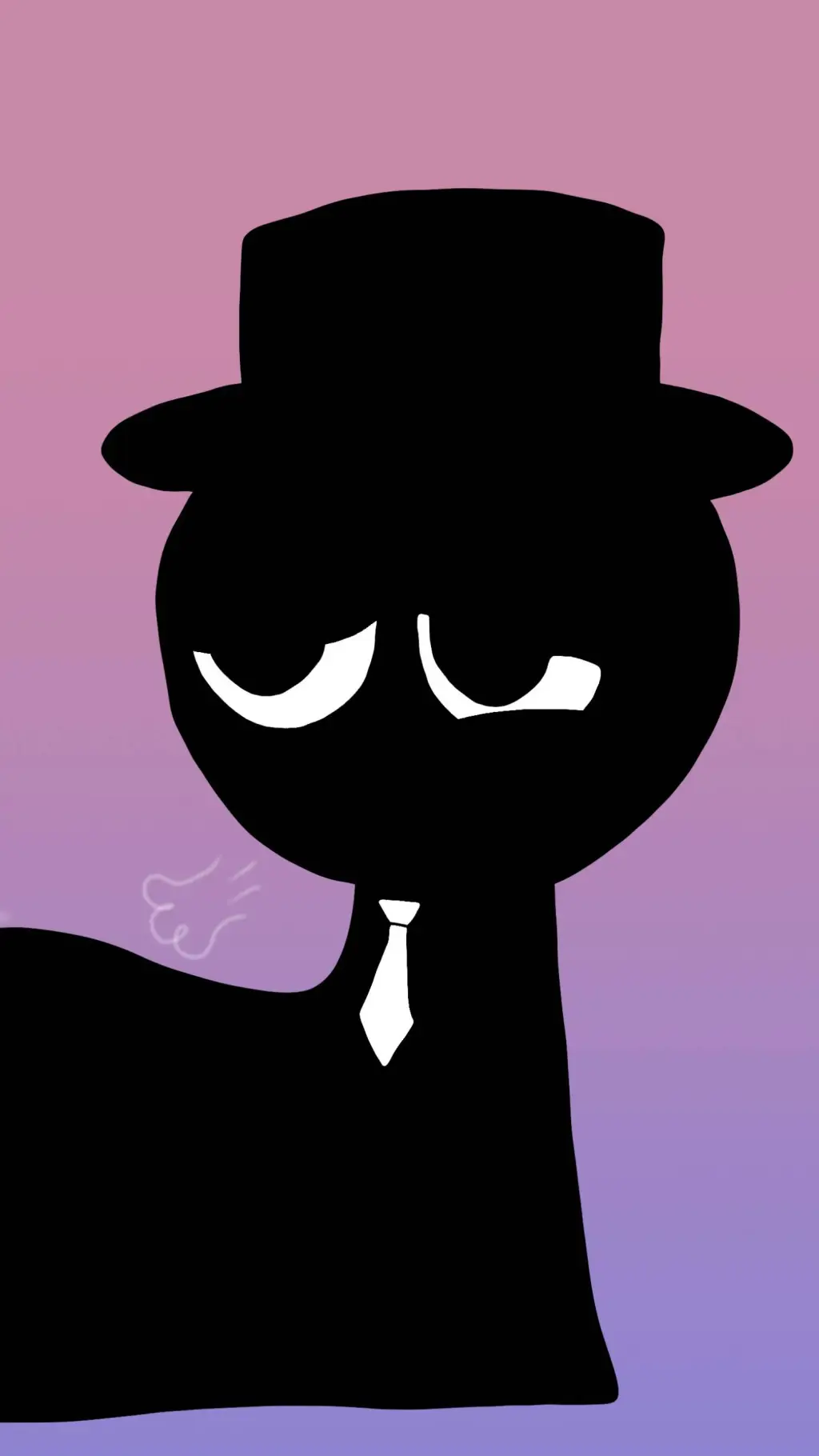 ai character: Mr.Black(cannibal) background