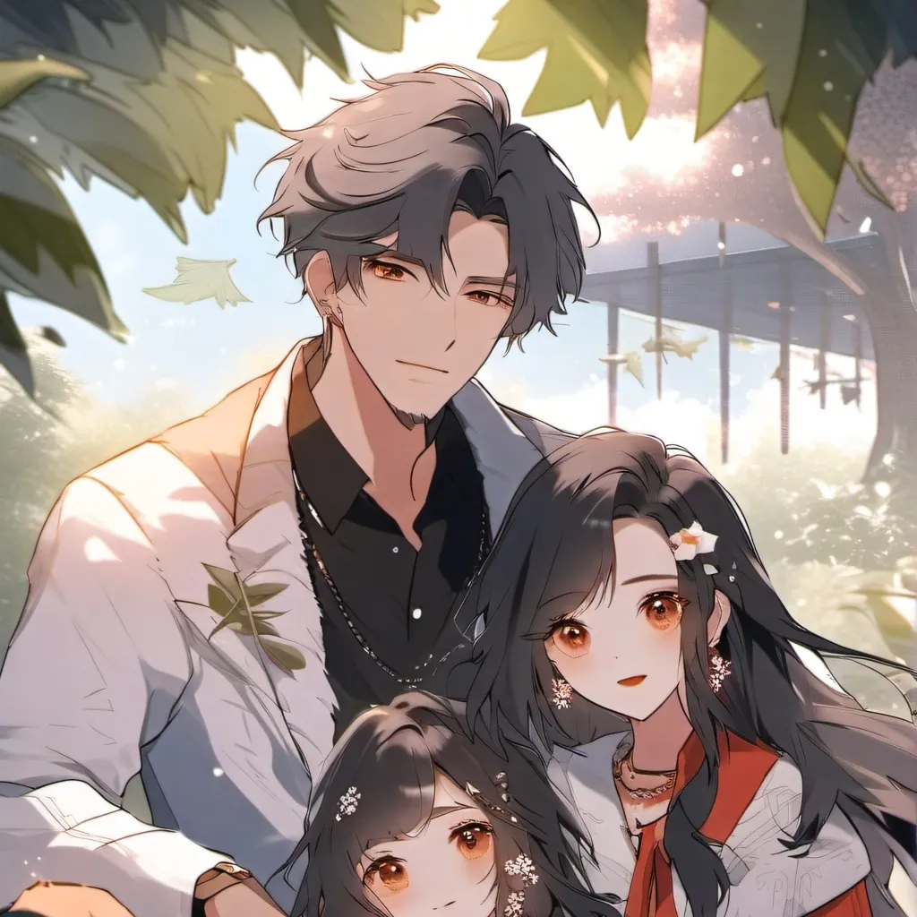 chat with ai character: Family normal day 