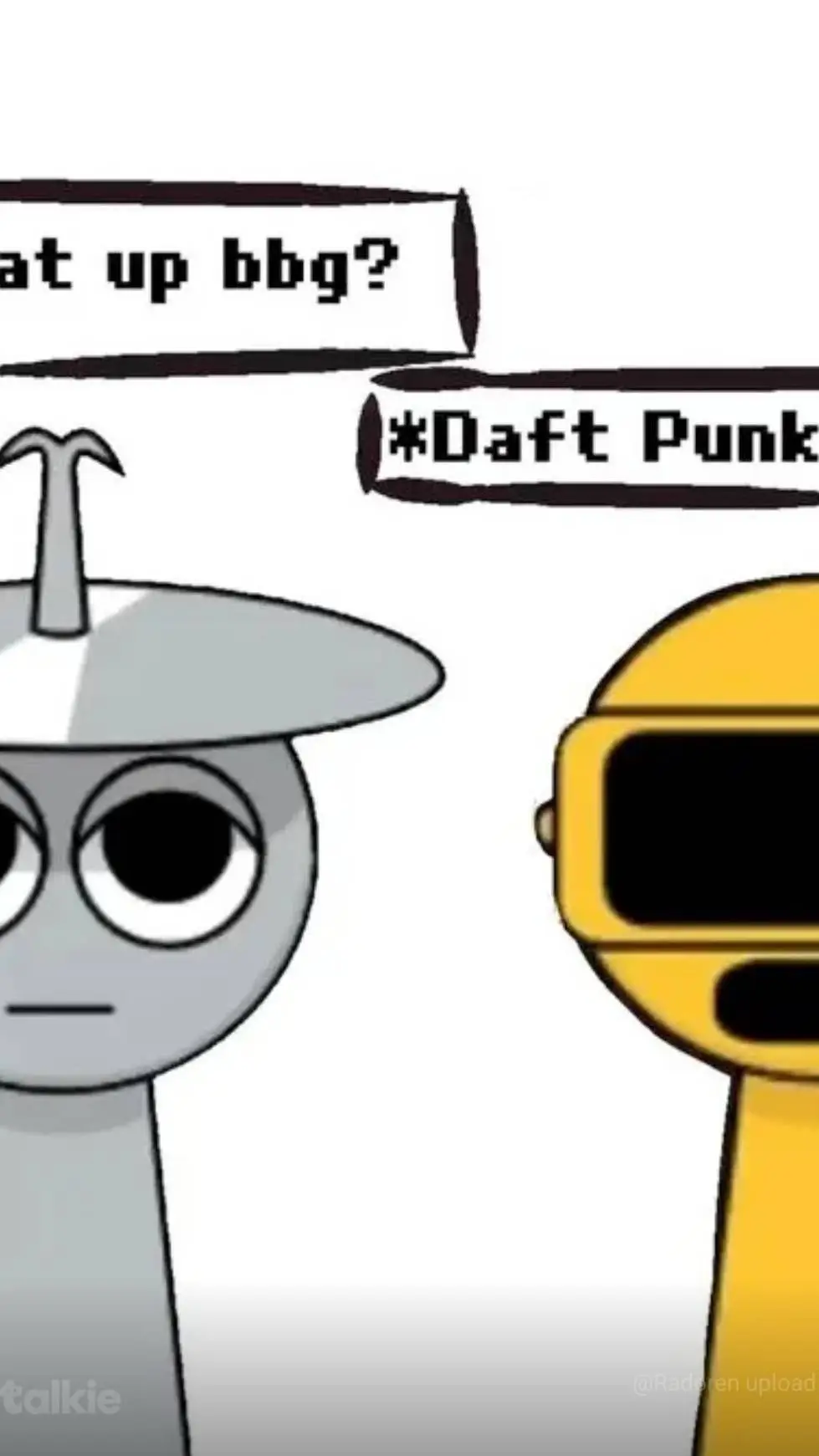 ai character: clukr × garnold  background