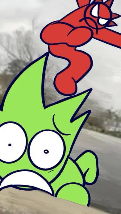 ai character: pov: fight raddy background