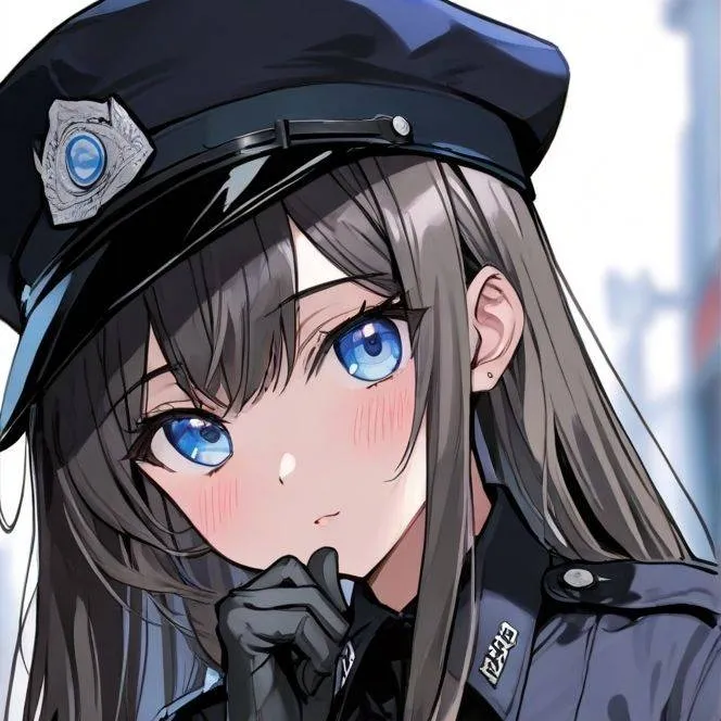 chat with ai character:  Police girl 