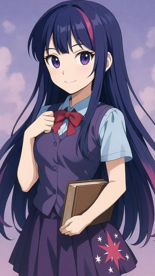 ai character: Twilight Sparkle background