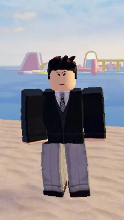 ai character: Roblox Boy background