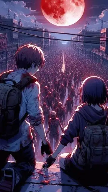ai character: Apocalipsi zombie background
