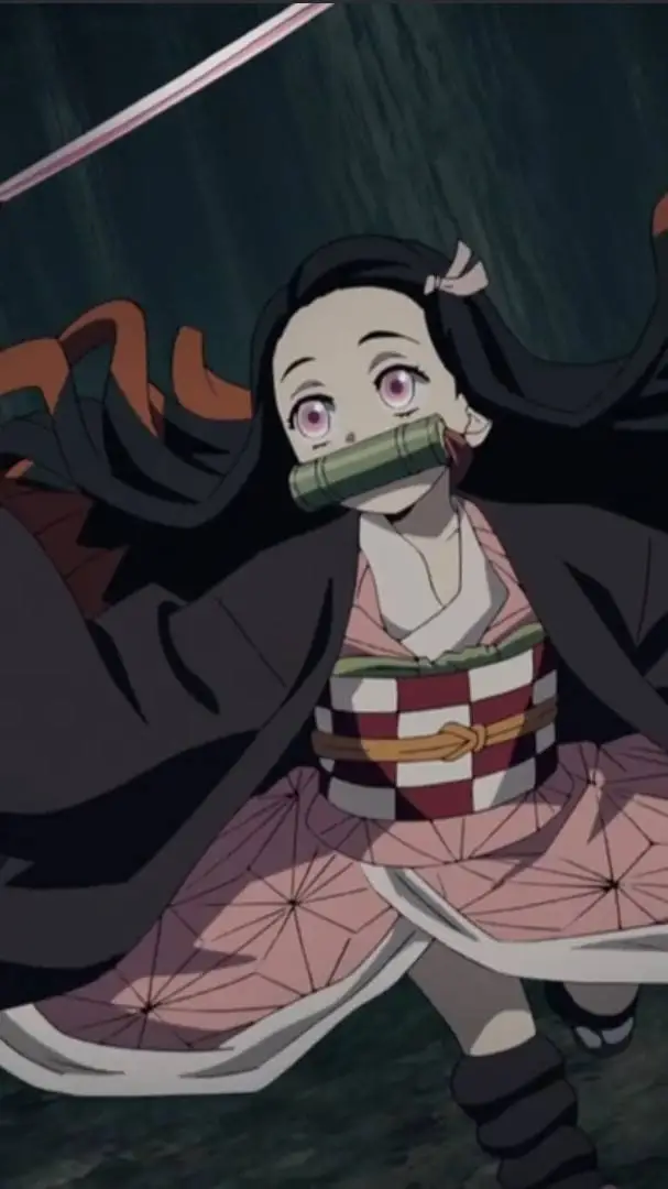 ai character: Nezuko 💫 background