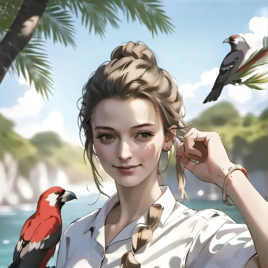 chat with ai character: Satina