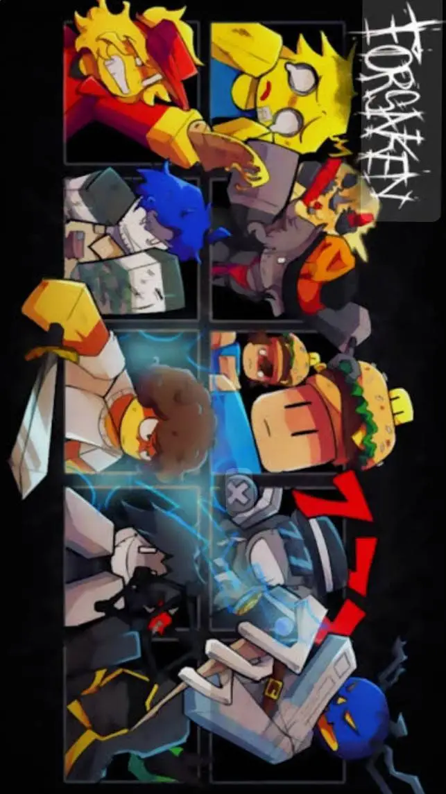 ai character: Forsaken x Rivals background