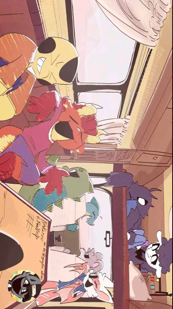 ai character: Sc~Nc Road Trip♥️ background