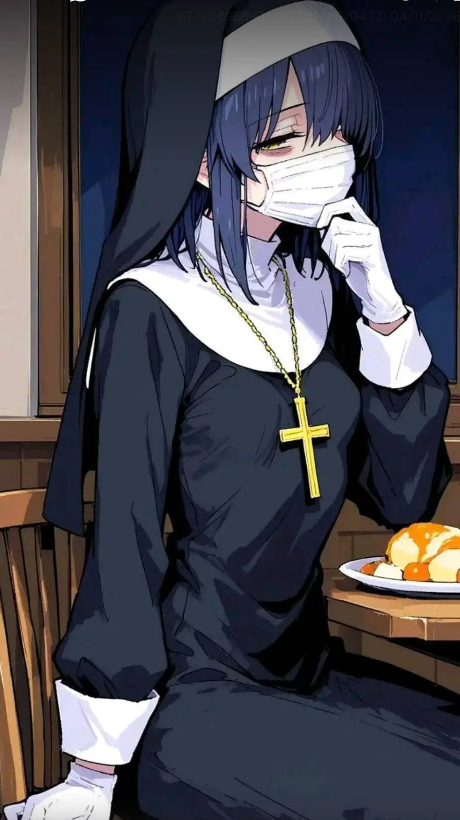 ai character: the nun  background