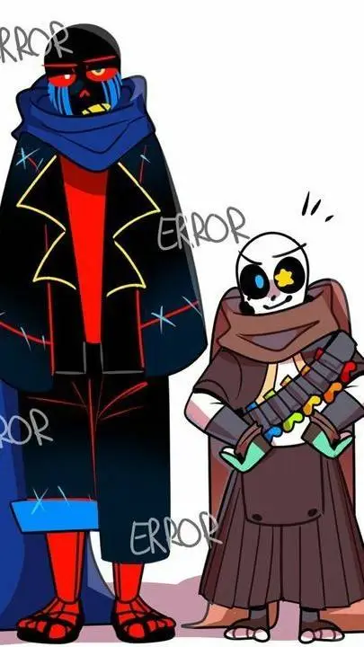 ai character: error background