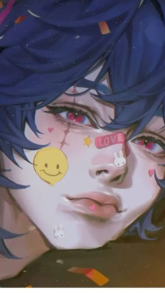 ai character: Joy  background