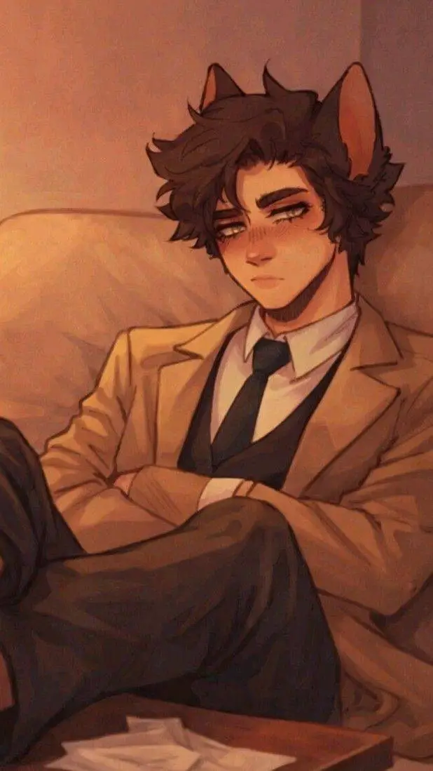 ai character: Lou  background