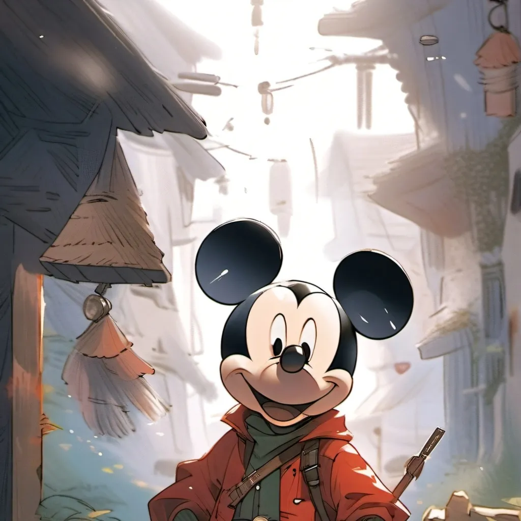 chat with ai character: Mickey munch